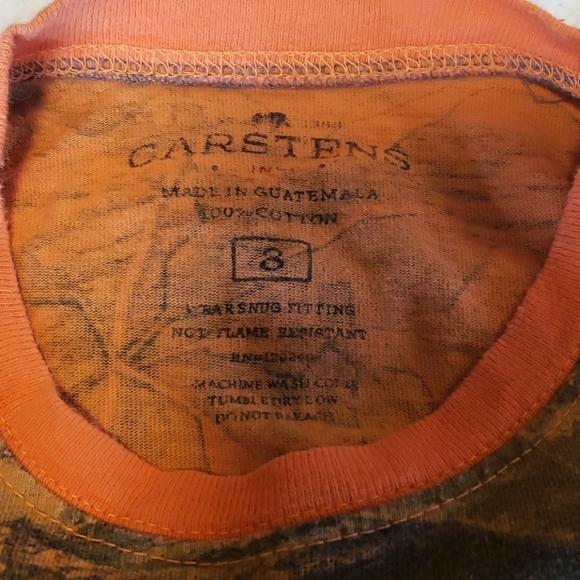 Realtree Orange Camp pajama set - Picture 4 of 6